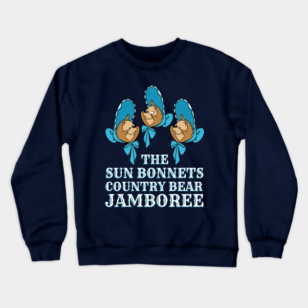 Country bear jamboree The Sun Bonnets triplets bears Crewneck Sweatshirt by EnglishGent